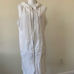 White stag woman dress